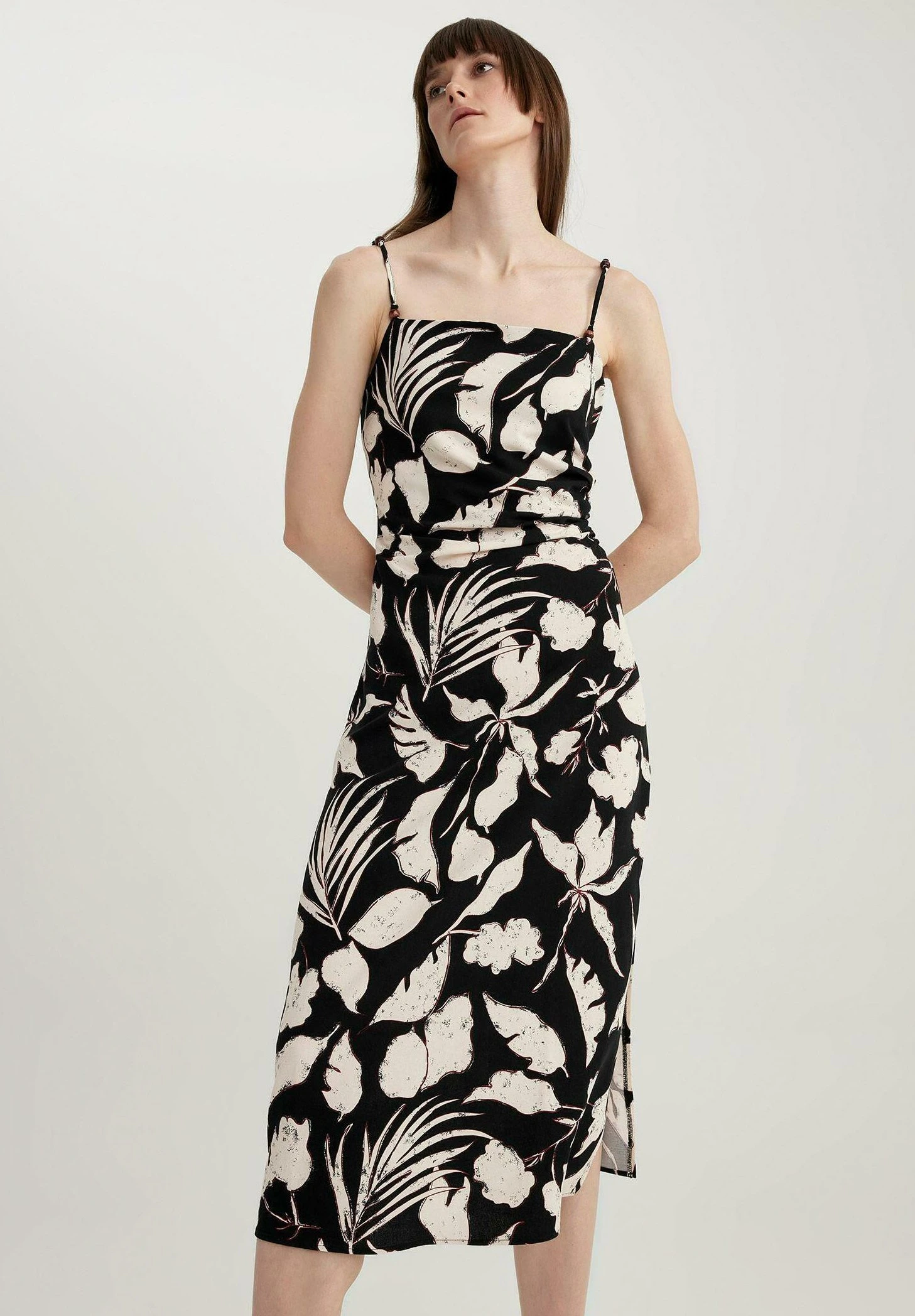 DeFacto Bodycon - Jurk - Black 3 DeFacto Bodycon - Jurk - Black