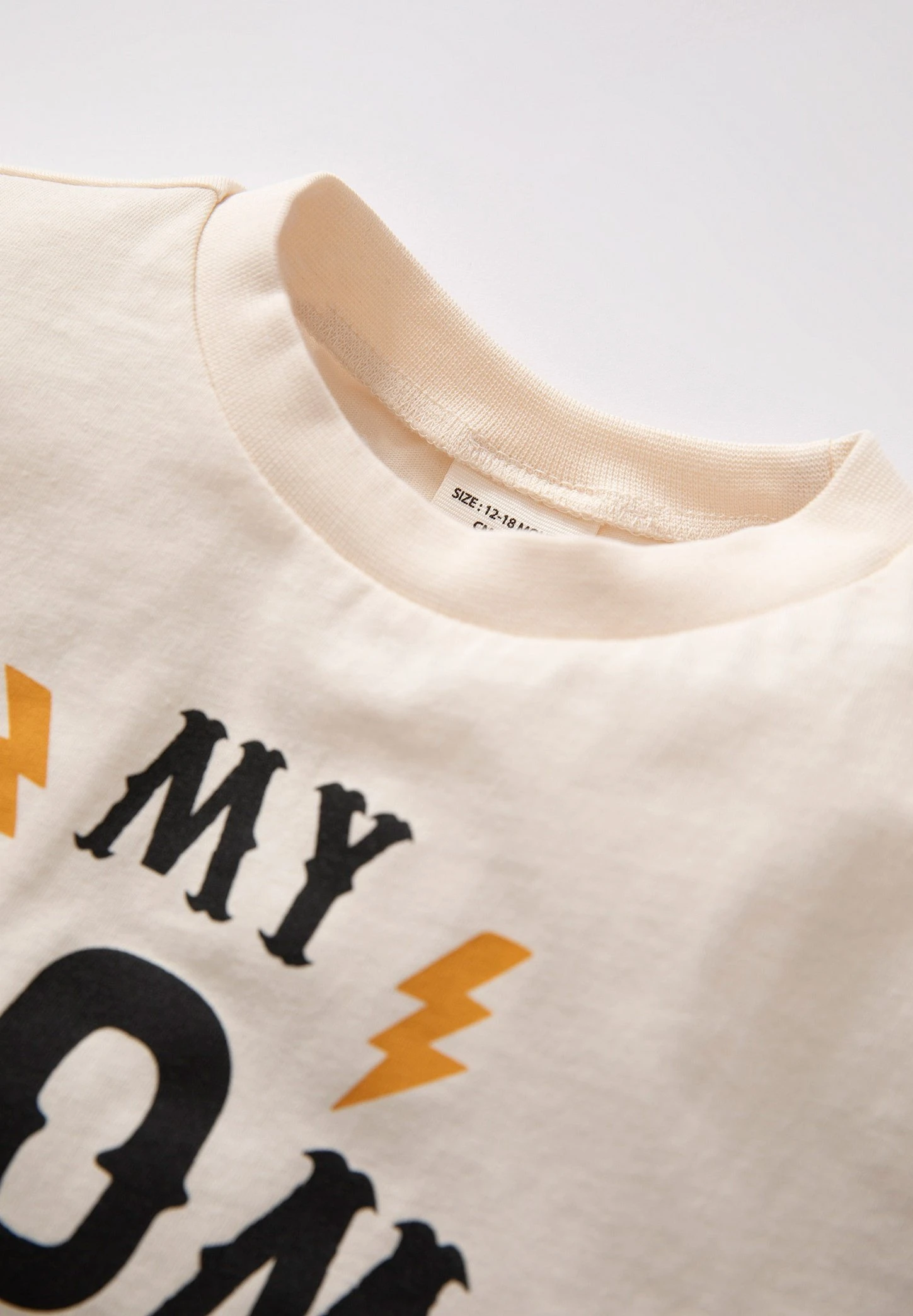 DeFacto Regular- T-Shirt Print - Ecru 5 DeFacto Regular- T-Shirt Print - Ecru - Afbeelding 3