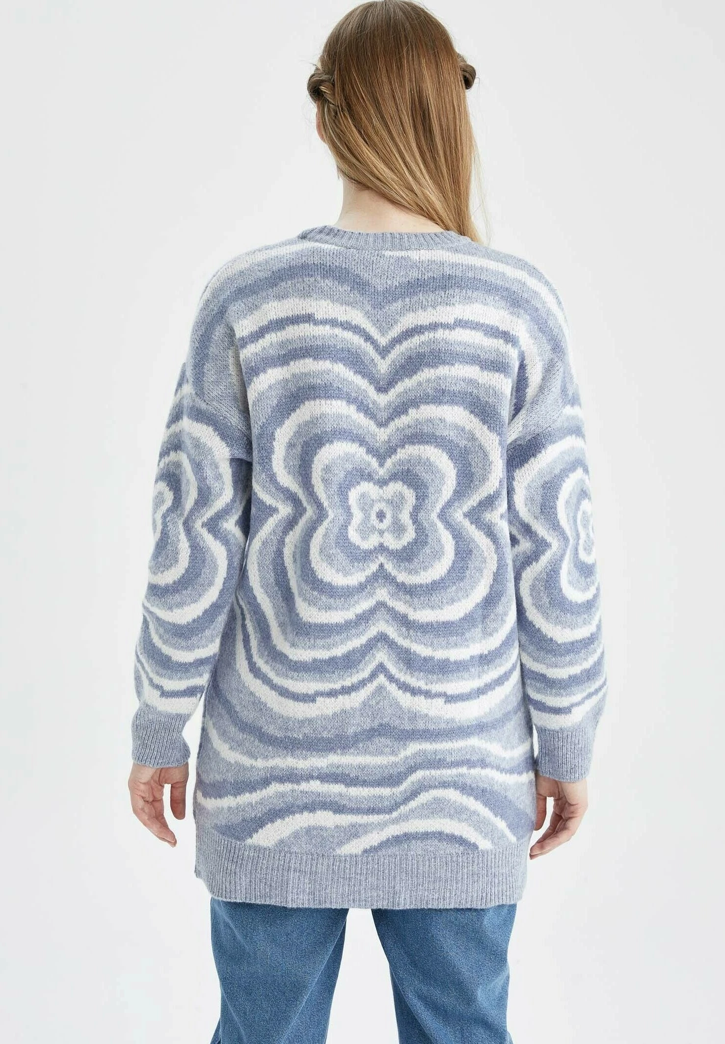 DeFacto Trui - Blue 5 DeFacto Trui - Blue - Afbeelding 3