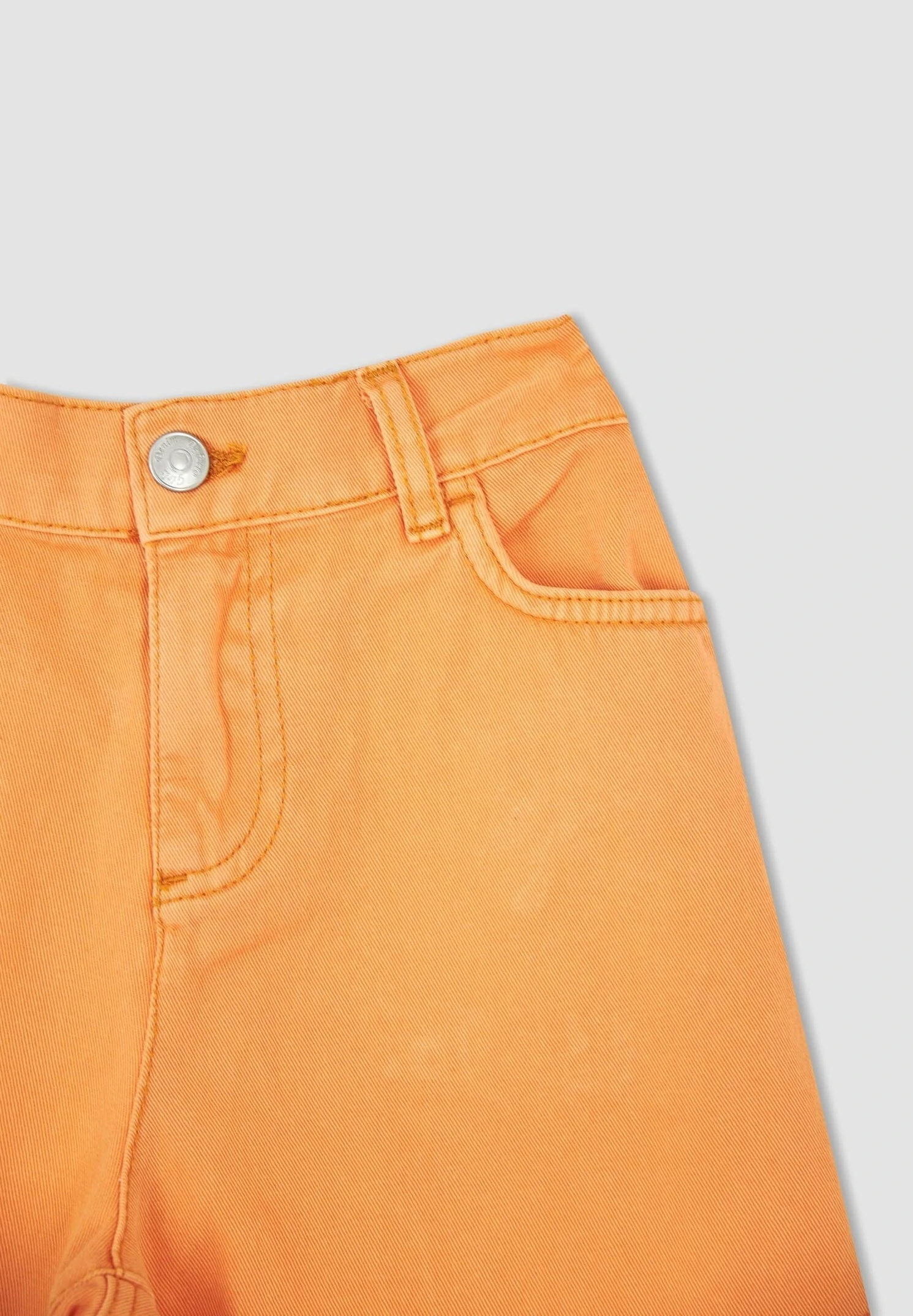 DeFacto Mom Fit - Jeansshort - Orange 4 DeFacto Mom Fit - Jeansshort - Orange - Afbeelding 2