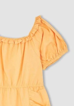 DeFacto Regular Fit - Jurk - Orange -DeFacto 7dc88701524c46f8b50bad00881dfa77