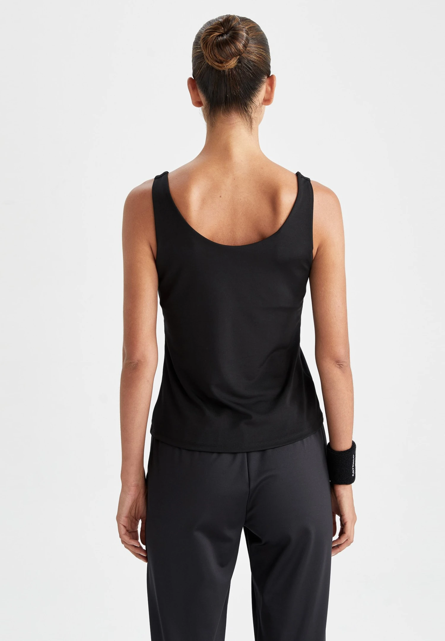 DeFacto Standart Fit- Top - Black 5 DeFacto Standart Fit- Top - Black - Afbeelding 3
