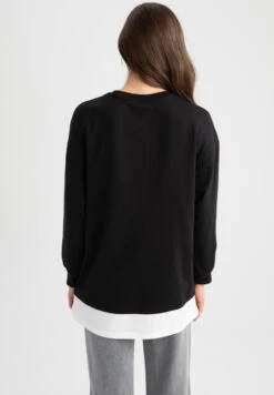 DeFacto Relax Fit - Longsleeve - Black 7 DeFacto Relax Fit - Longsleeve - Black -DeFacto 7e1a13aa52c0403cb4fdc523a9079e7a