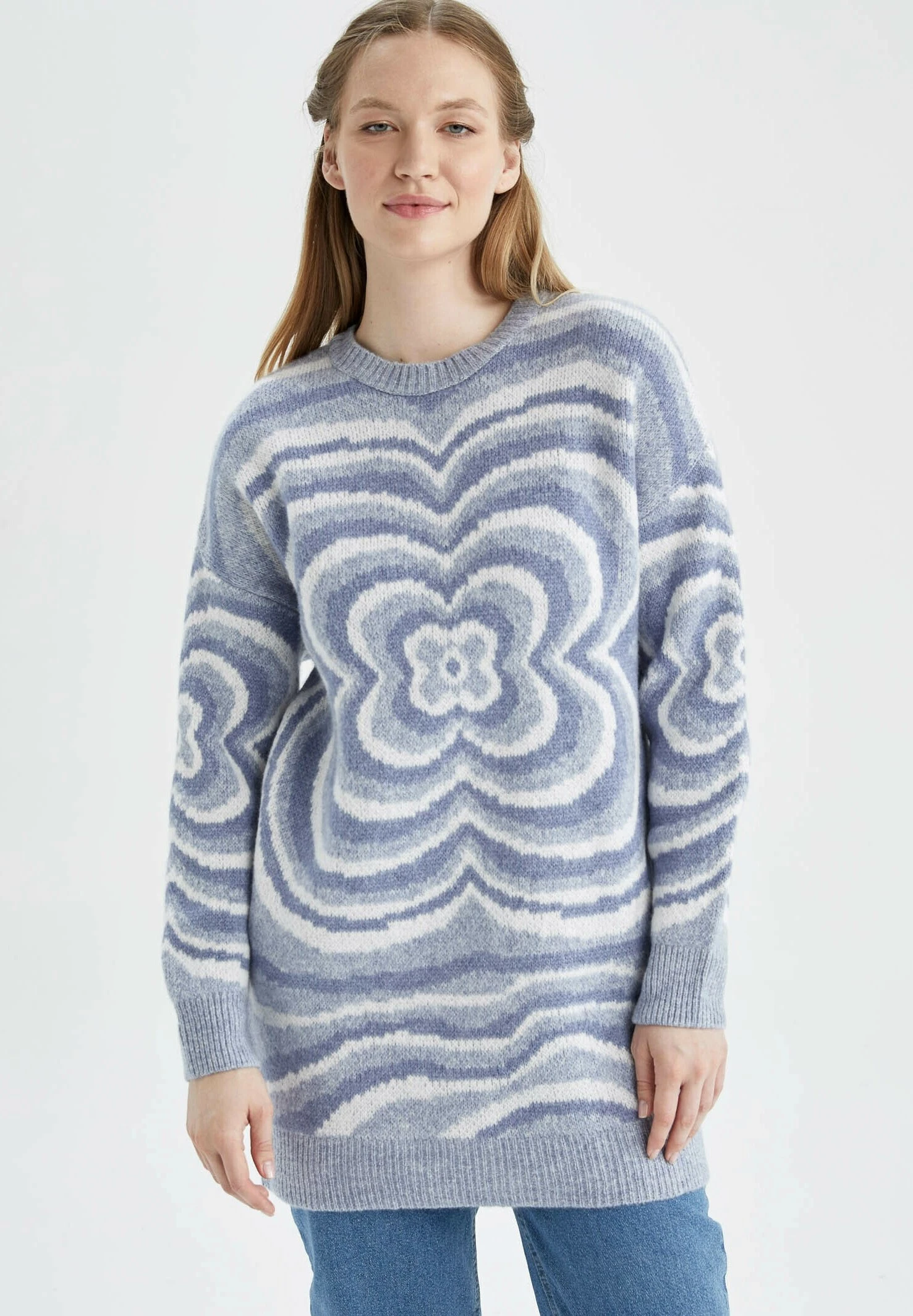 DeFacto Trui - Blue 3 DeFacto Trui - Blue