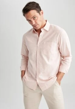 DeFacto Regular Fit - Overhemd - Pink 9 DeFacto Regular Fit - Overhemd - Pink -DeFacto 7e54330580fa4de4ac9b96fd355c4db8