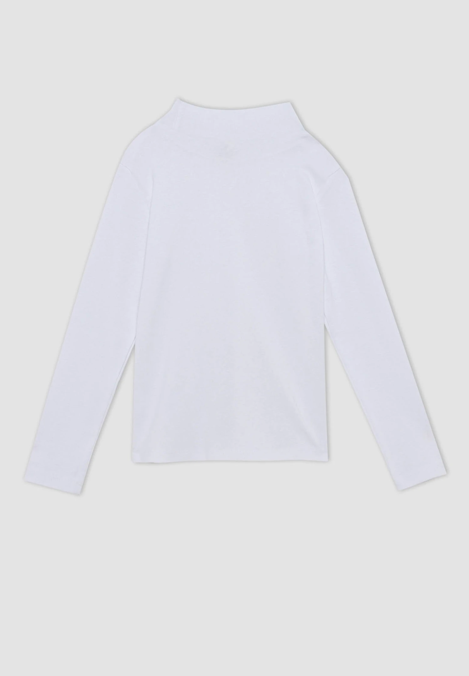 DeFacto Regular Fit - Longsleeve - White 4 DeFacto Regular Fit - Longsleeve - White - Afbeelding 2
