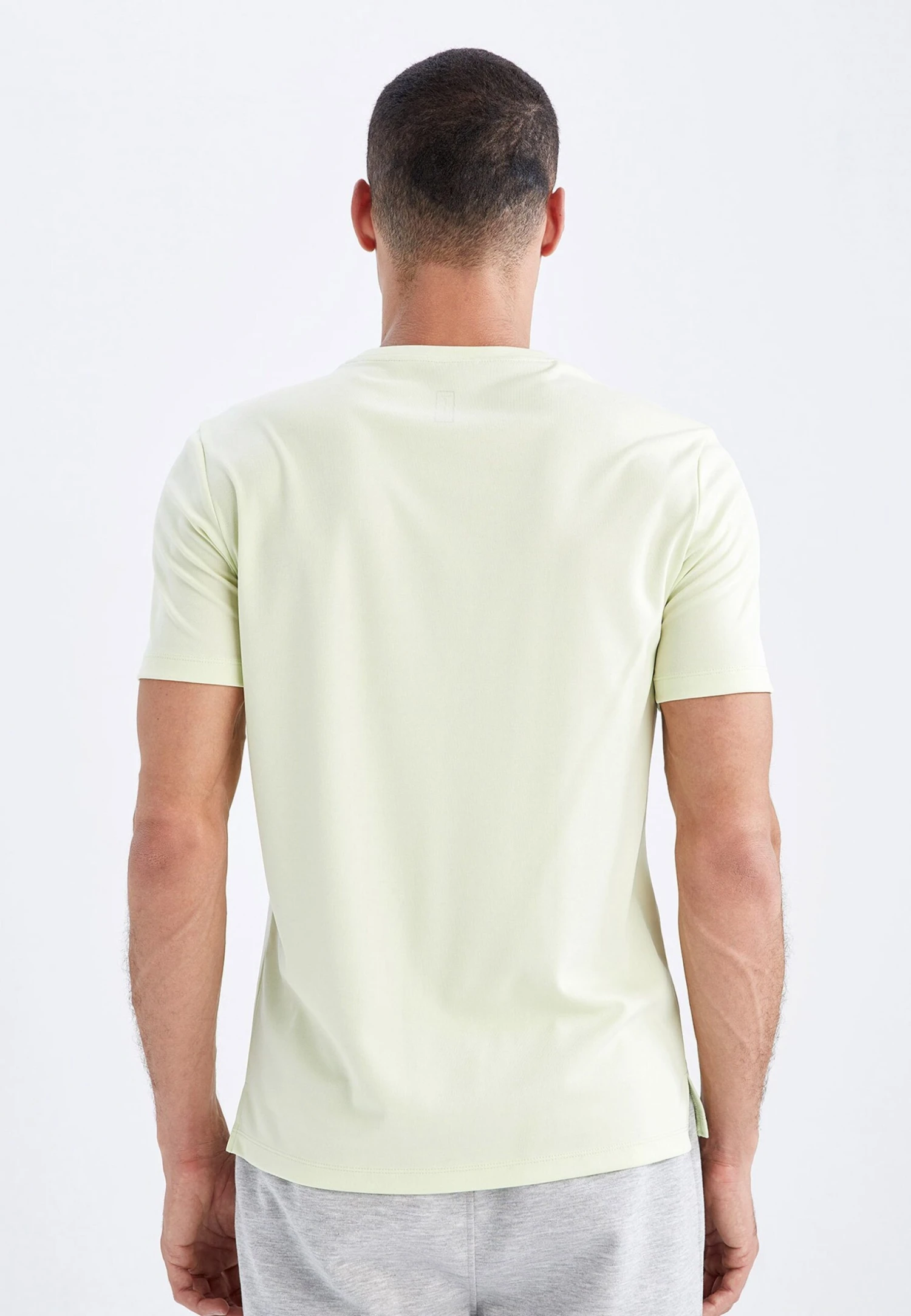 DeFacto Regular Fit - T-Shirt Print - Turquoise 5 DeFacto Regular Fit - T-Shirt Print - Turquoise - Afbeelding 3