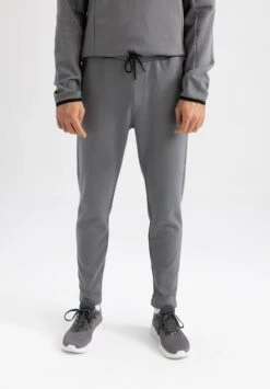 DeFacto Slim Fit- Trainingsbroek - Grey