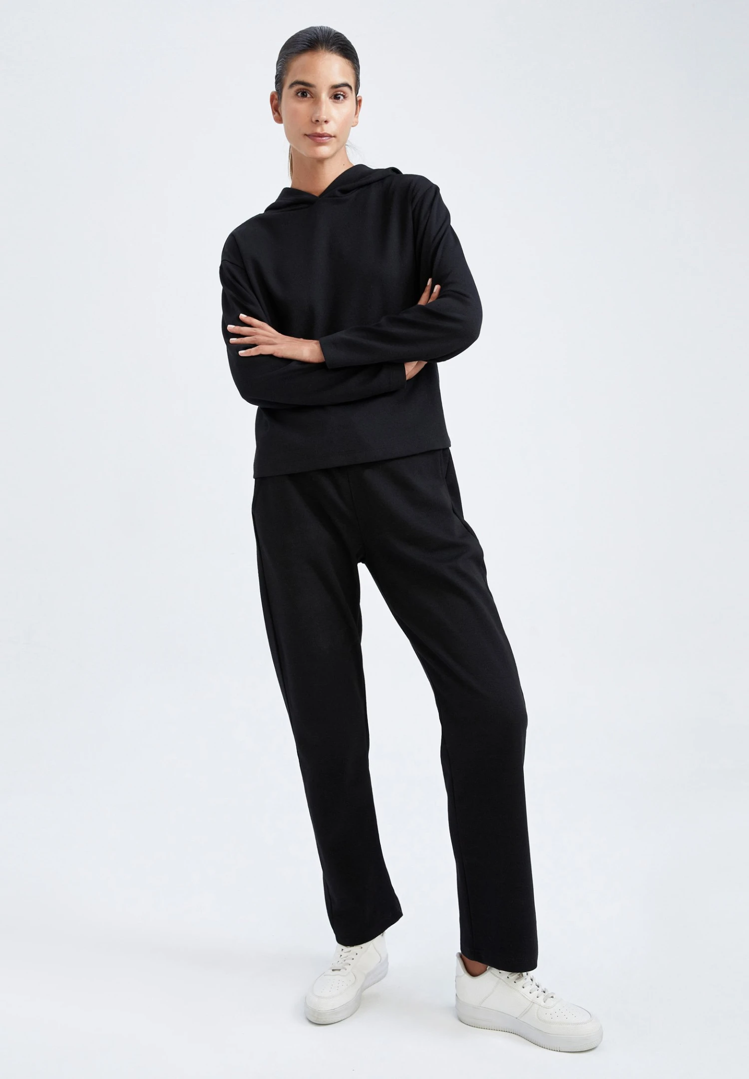 DeFacto Standart Fit- Trainingsbroek - Black 4 DeFacto Standart Fit- Trainingsbroek - Black - Afbeelding 2