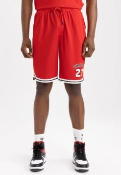 DeFacto Standart Fit - Shorts - Red