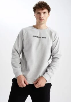 DeFacto Standart Fit - Sweater - Grey
