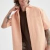 DeFacto Boxy Fit- Overhemd - Orange 1 DeFacto Boxy Fit- Overhemd - Orange -DeFacto 828f5c43ed29400792cf4475d99949e5