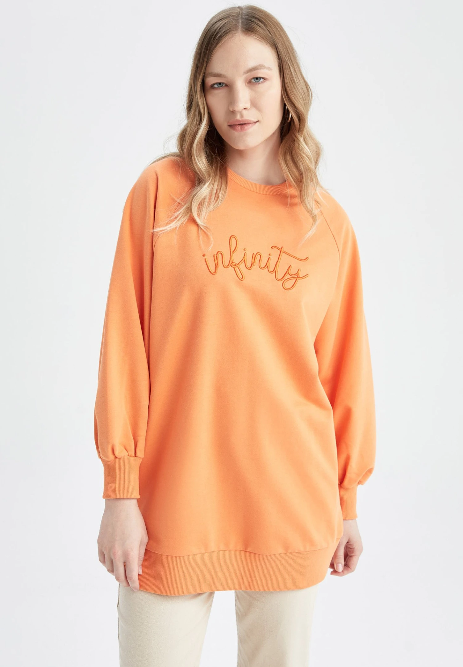 DeFacto Sweater - Orange 3 DeFacto Sweater - Orange