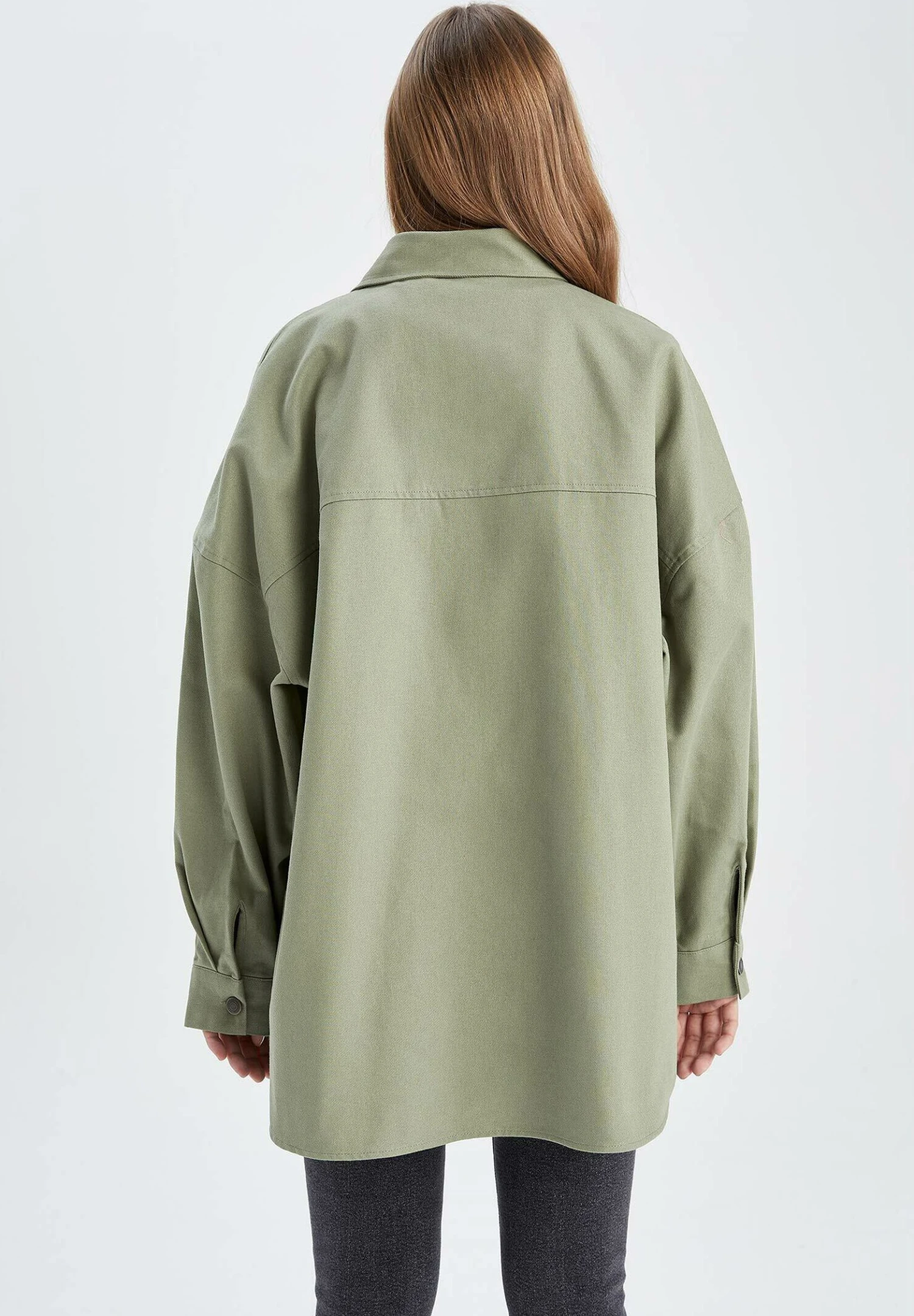 DeFacto Lichte Jas - Mint 5 DeFacto Lichte Jas - Mint - Afbeelding 3