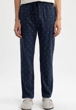 DeFacto Regular Fit- Pyjamabroek - Navy
