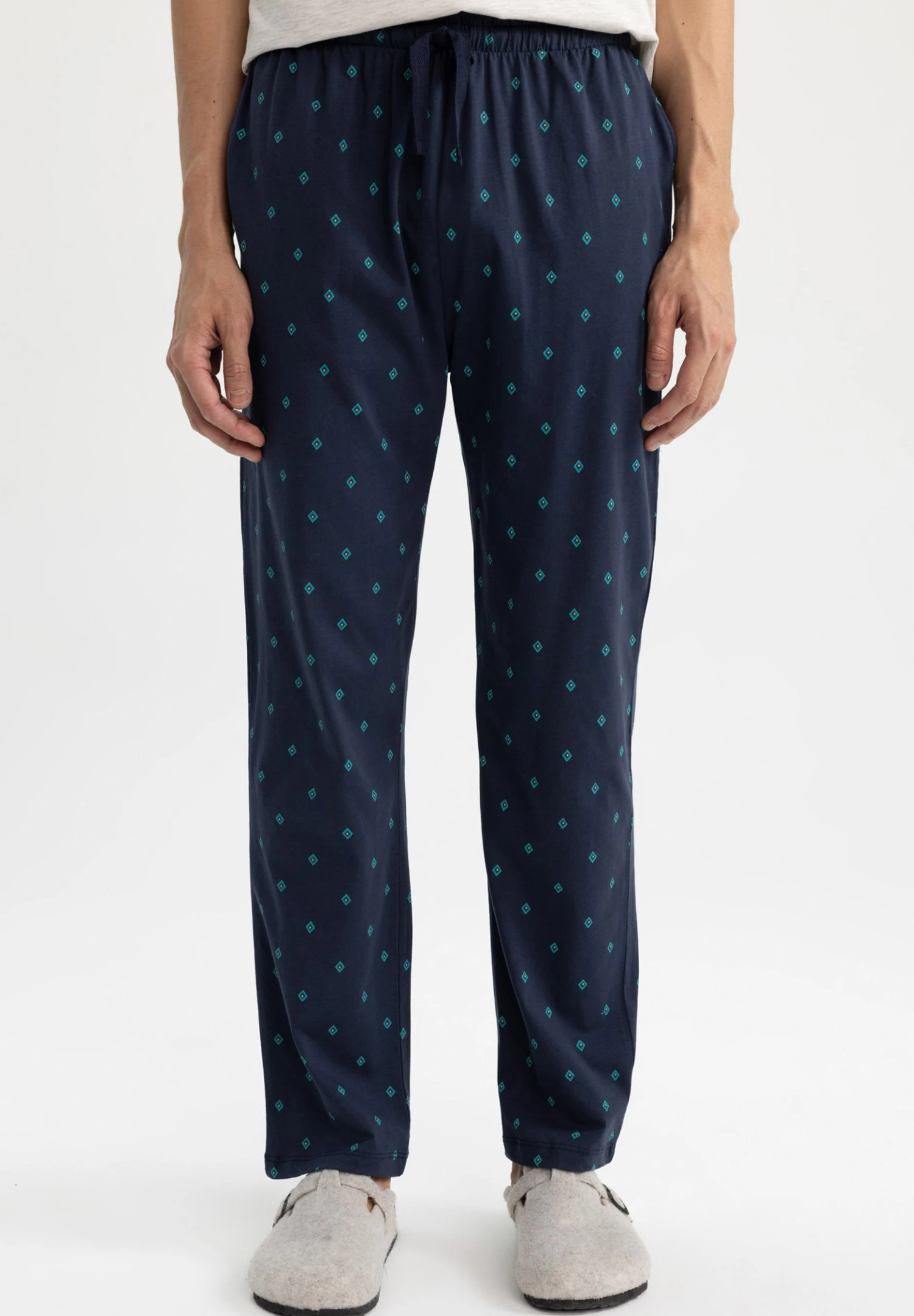 DeFacto Regular Fit- Pyjamabroek - Navy 3 DeFacto Regular Fit- Pyjamabroek - Navy