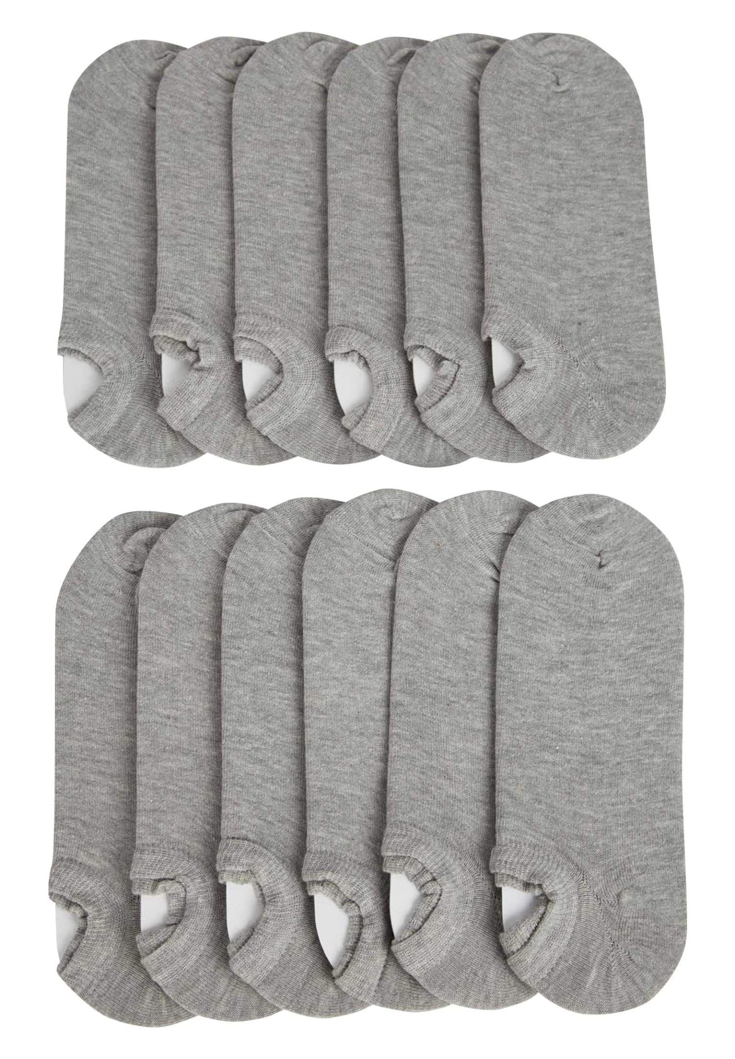 DeFacto 6Pack - Sokken - Grey 3 DeFacto 6Pack - Sokken - Grey