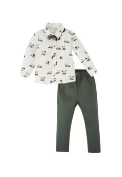 DeFacto Set Regular Fit- Broek - Ecru