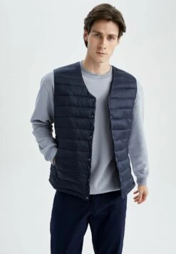 DeFacto Regular Fit - Bodywarmer - Navy