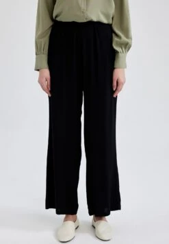 DeFacto Palazzo - Broek - Black