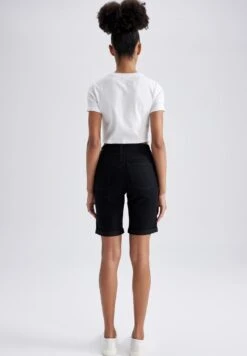 DeFacto Bermuda - Jeansshort - Black -DeFacto 851fa3ab59a94c738d81d998d1f5a841