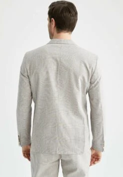 DeFacto Blazer - Grey 9 DeFacto Blazer - Grey -DeFacto 8527a7b4d5bd44bd87ebb8de9f29e51f