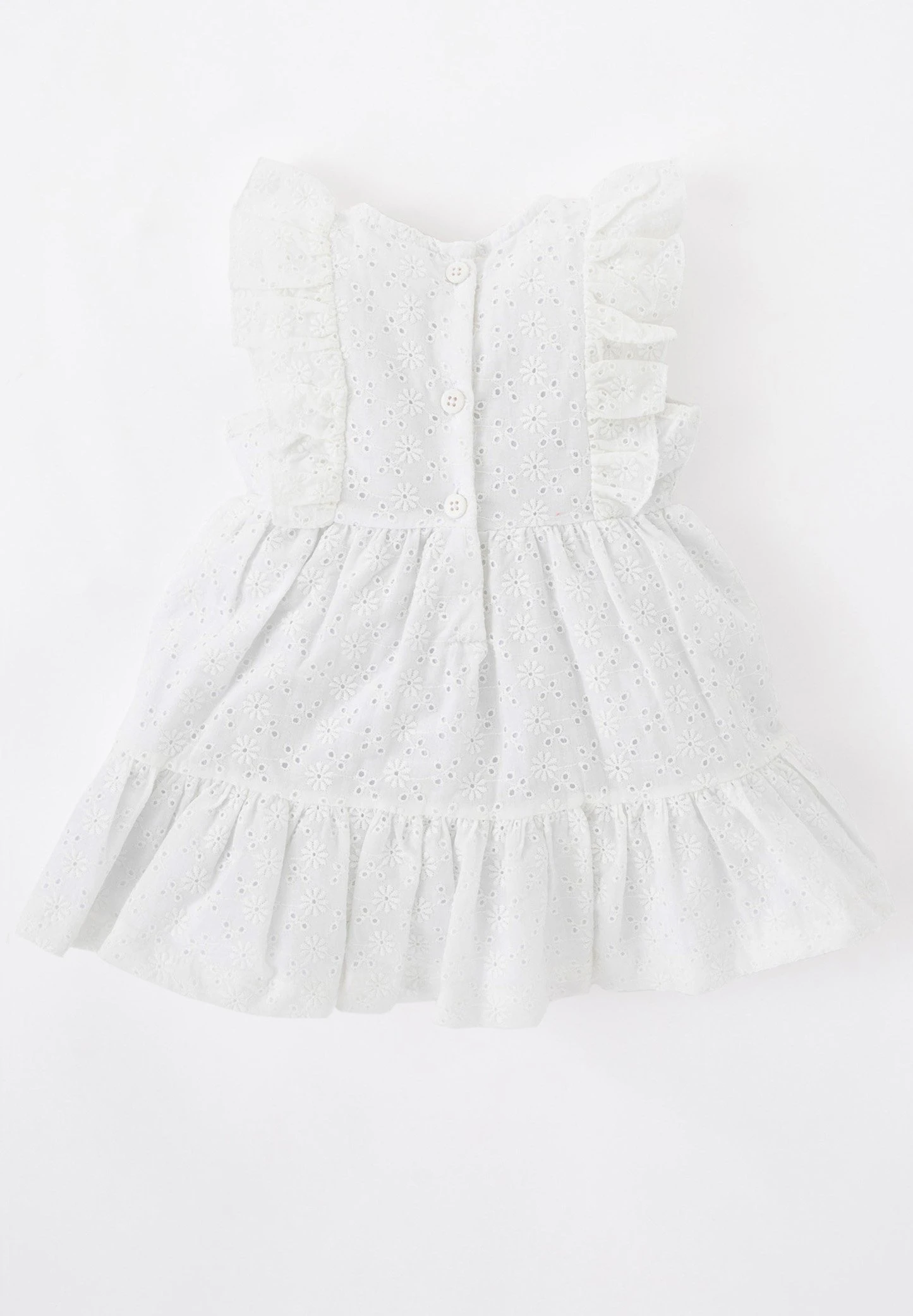 DeFacto Regular Fit- Jurk - White 4 DeFacto Regular Fit- Jurk - White - Afbeelding 2