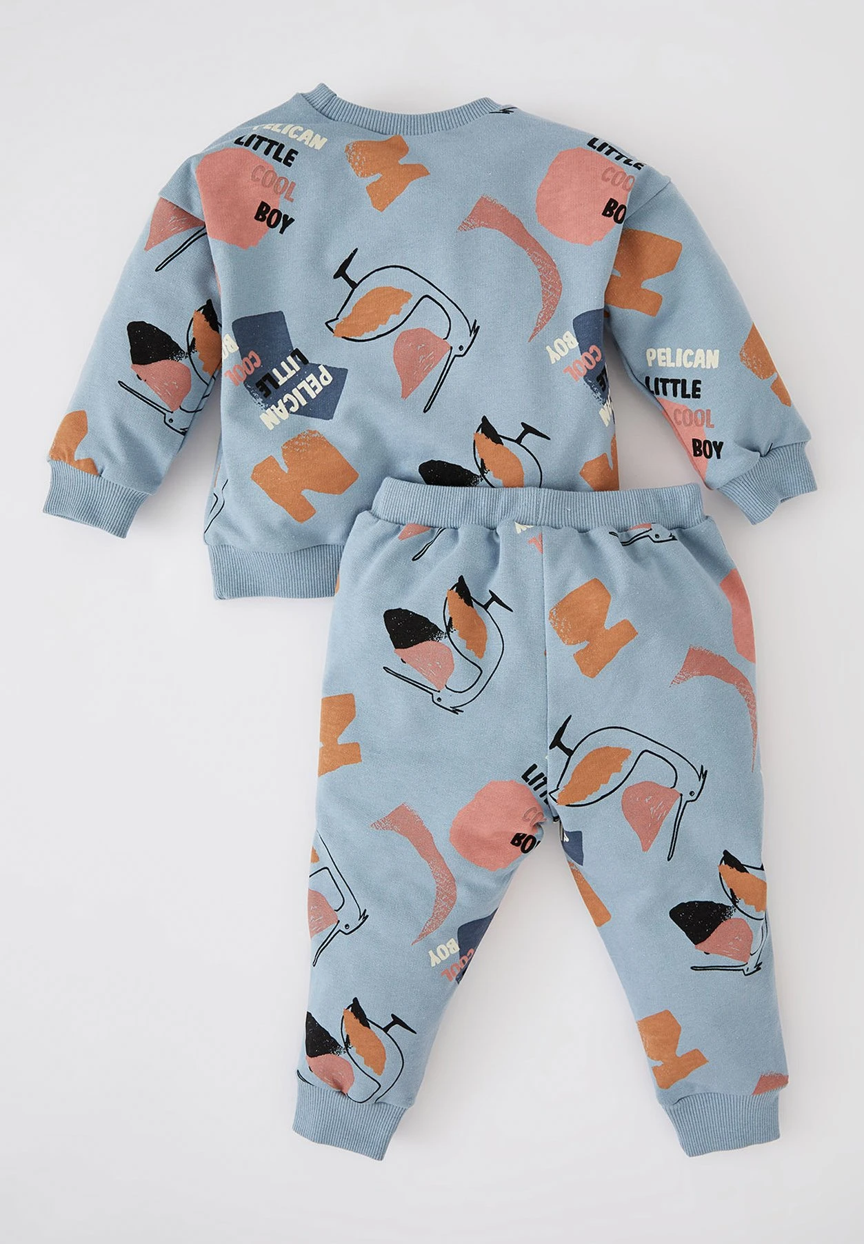 DeFacto Set Regular Fit- Sweater - Blue 4 DeFacto Set Regular Fit- Sweater - Blue - Afbeelding 2