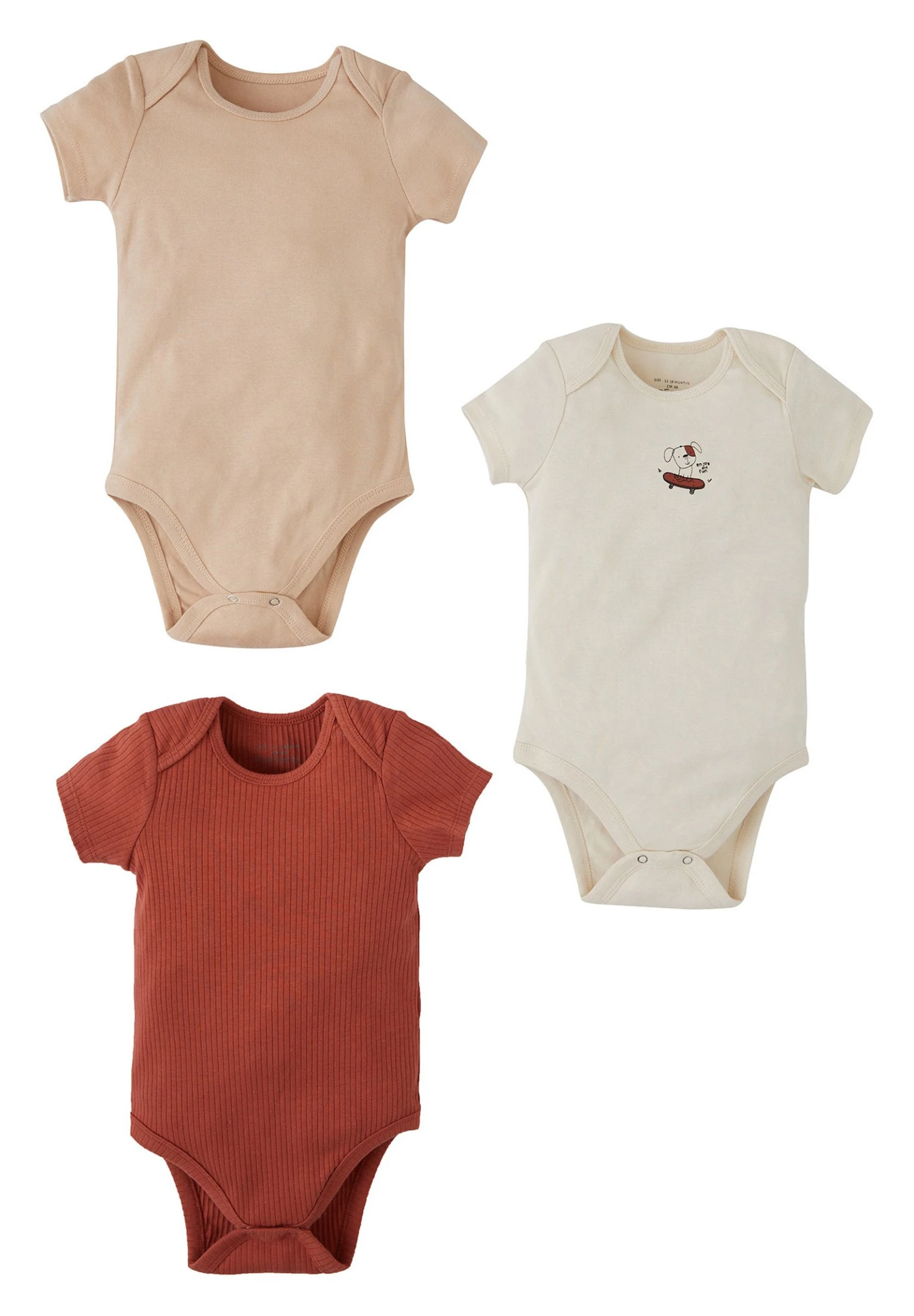 DeFacto 3Pack - Body - Multicoloured 3 DeFacto 3Pack - Body - Multicoloured