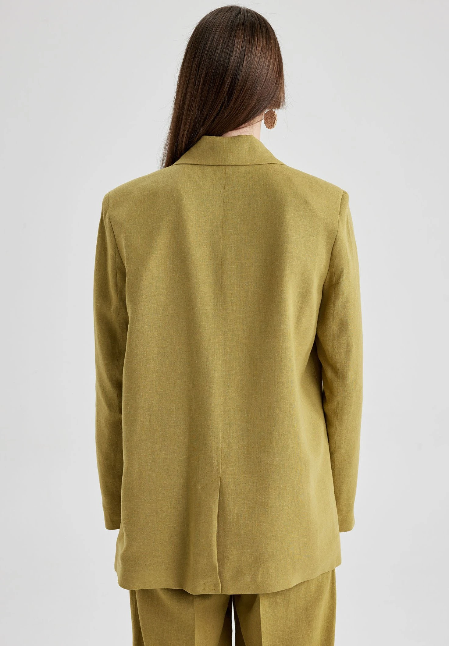 DeFacto Fit - Halflange Jas - Khaki 5 DeFacto Fit - Halflange Jas - Khaki - Afbeelding 3