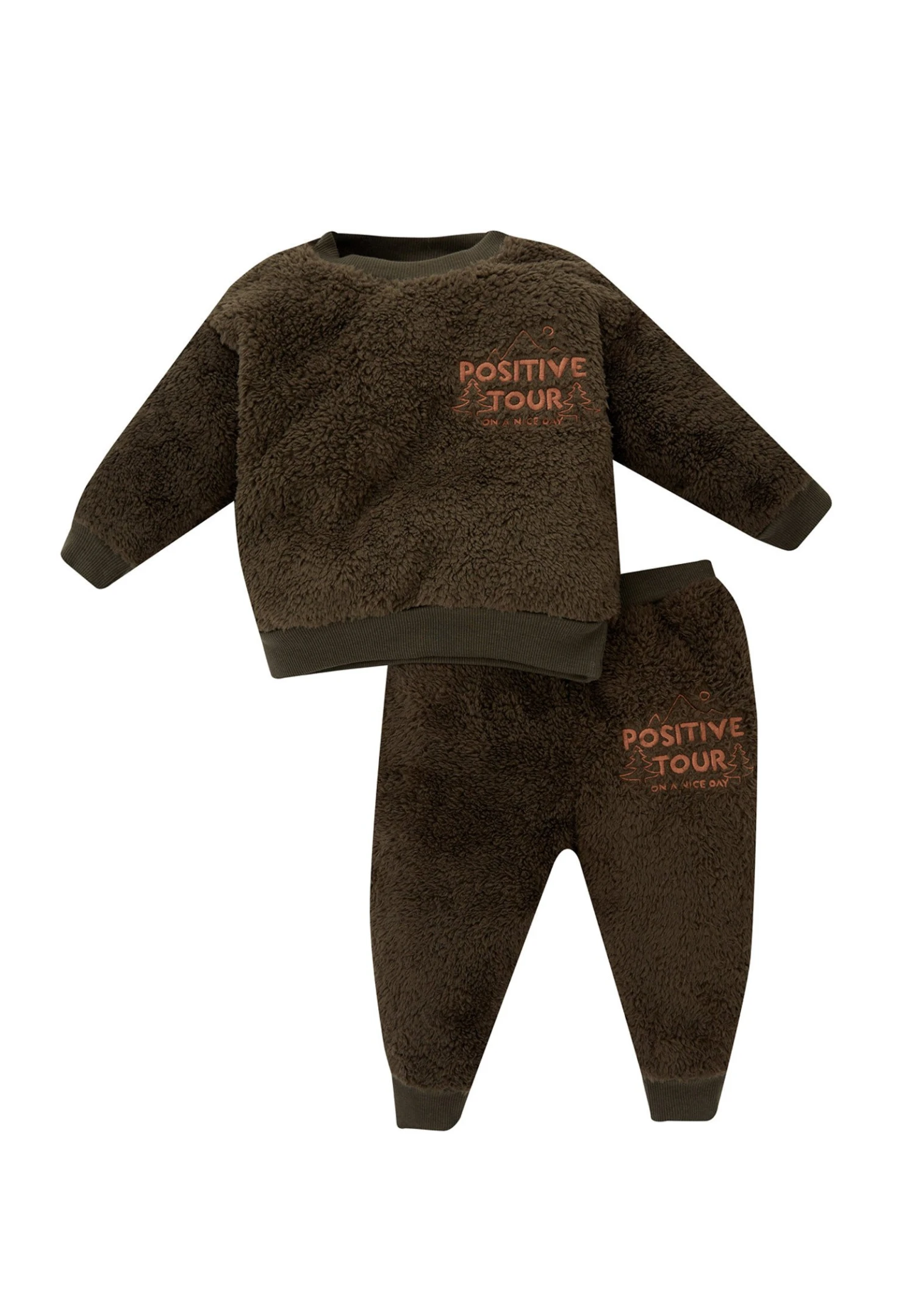 DeFacto Regular Fit Set- Trainingspak - Khaki 3 DeFacto Regular Fit Set- Trainingspak - Khaki