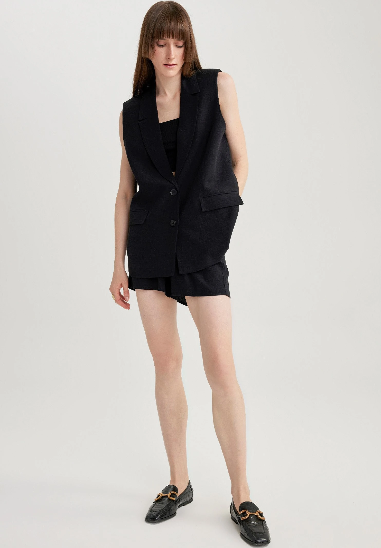 DeFacto Regular Fit- Bodywarmer - Black 4 DeFacto Regular Fit- Bodywarmer - Black - Afbeelding 2