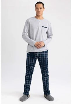 DeFacto Set Regular Fit- Pyjama - Grey