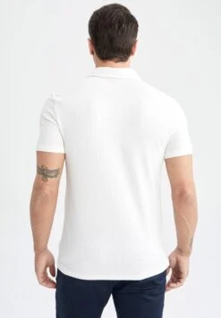 DeFacto Poloshirt - White 7 DeFacto Poloshirt - White -DeFacto 888e393478394434892d783274f30732