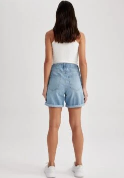 DeFacto Boyfriend - Jeansshort - Blue 8 DeFacto Boyfriend - Jeansshort - Blue -DeFacto 89742299e8574c489de7c6ae8873af09
