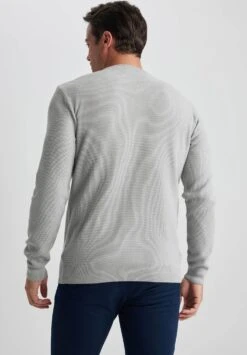 DeFacto Standard Fit - Trui - Grey 8 DeFacto Standard Fit - Trui - Grey -DeFacto 8a31168372404309a1d87a5b16be0761