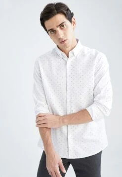 DeFacto Modern Fit- Overhemd - White