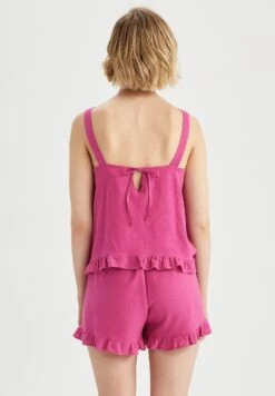 DeFacto Regular Fit - Pyjamashirt - Pink 8 DeFacto Regular Fit - Pyjamashirt - Pink -DeFacto 8a79520ff00e4eb8b9a5c774d62c590c