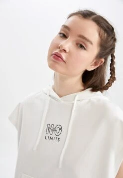 DeFacto Hoodie - Ecru 9 DeFacto Hoodie - Ecru -DeFacto 8afb7e0019304186a9ecab22c71e7adc