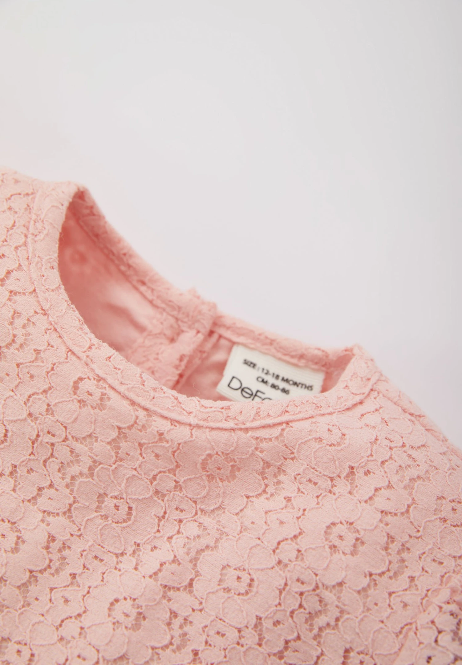 DeFacto Regular Fit- Jurk - Pink 5 DeFacto Regular Fit- Jurk - Pink - Afbeelding 3