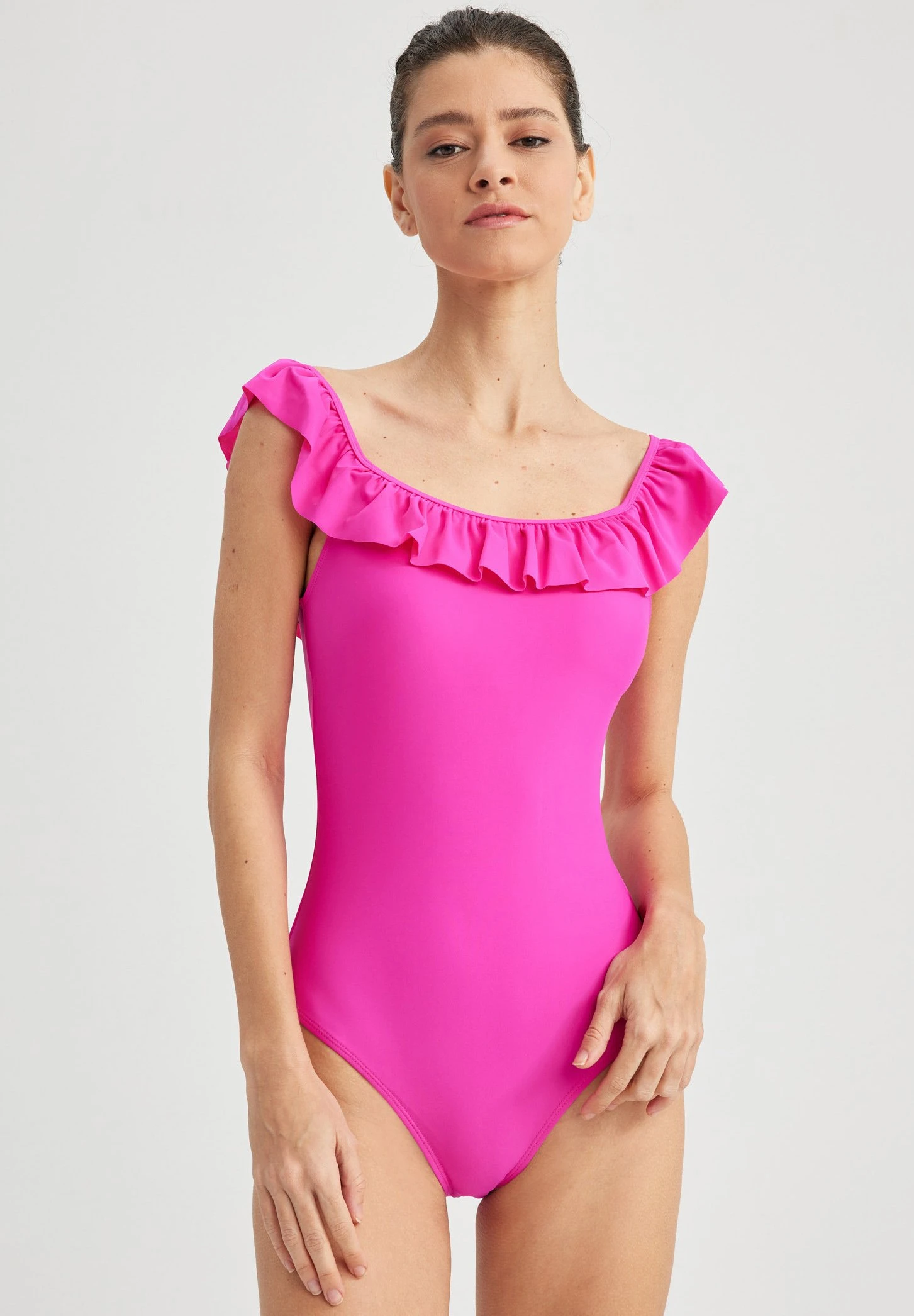 DeFacto Regular Fit - Badpak - Pink 6 DeFacto Regular Fit - Badpak - Pink - Afbeelding 4