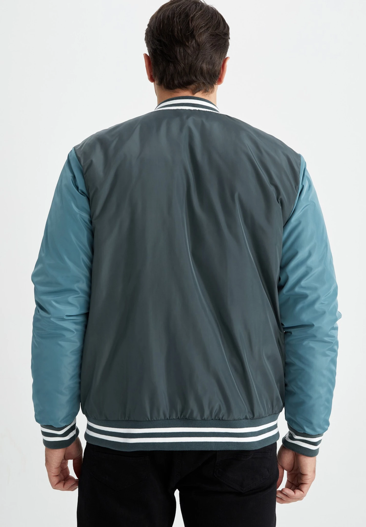 DeFacto Regular Fit- Bomberjacks - Green 5 DeFacto Regular Fit- Bomberjacks - Green - Afbeelding 3