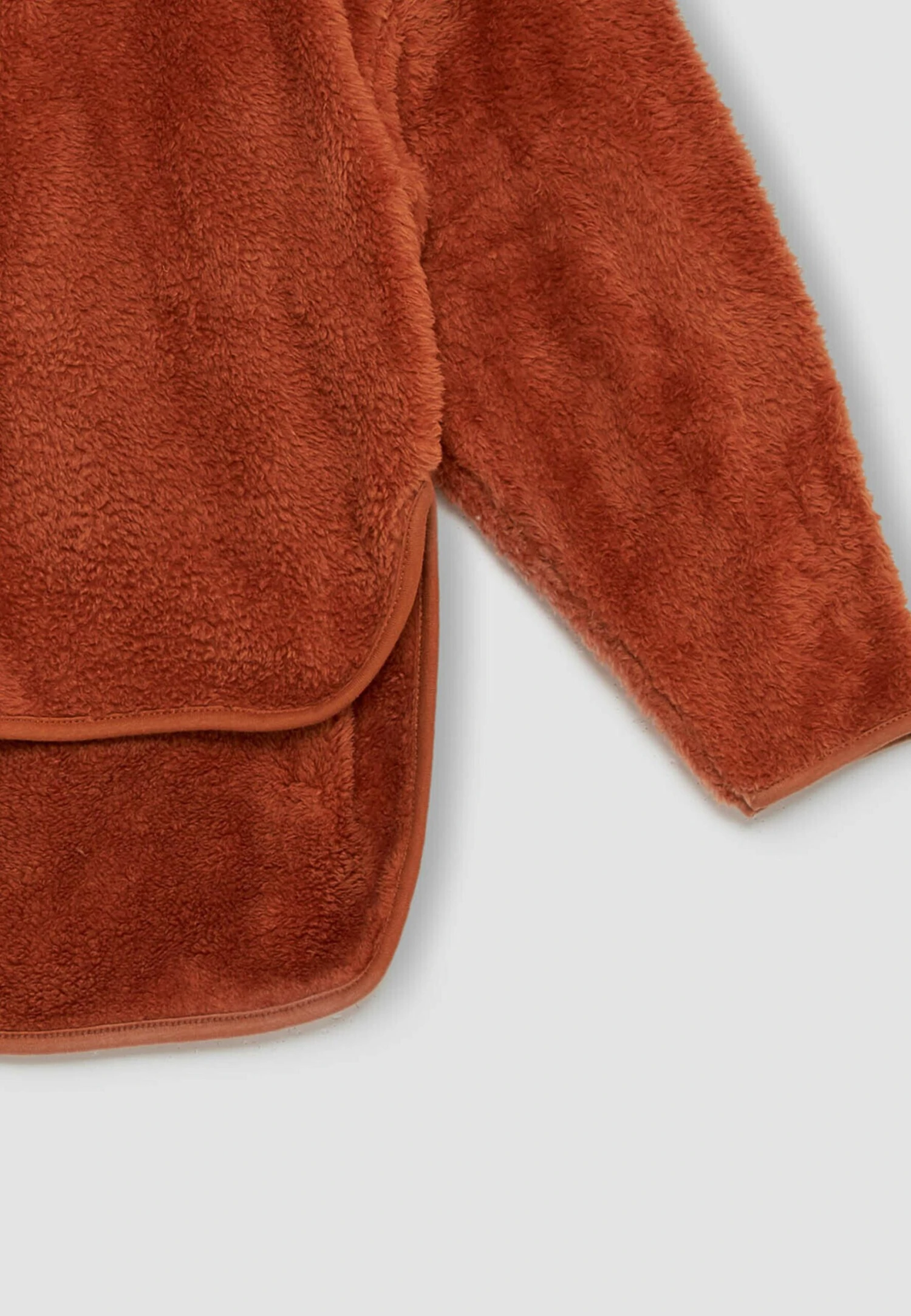 DeFacto Relax Fit - Fleece Trui - Orange 5 DeFacto Relax Fit - Fleece Trui - Orange - Afbeelding 3