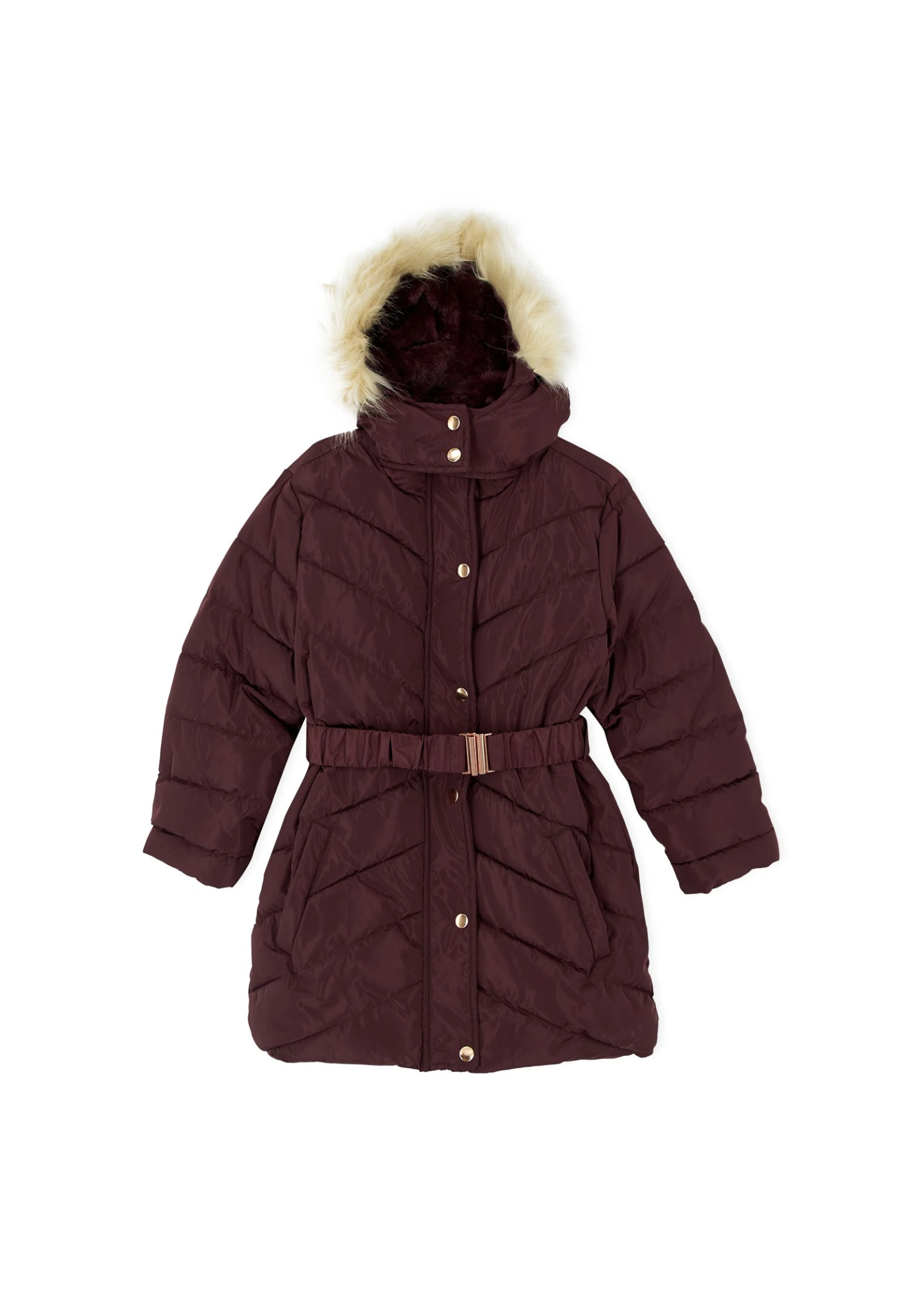 DeFacto Winterjas - Bordeaux 3 DeFacto Winterjas - Bordeaux