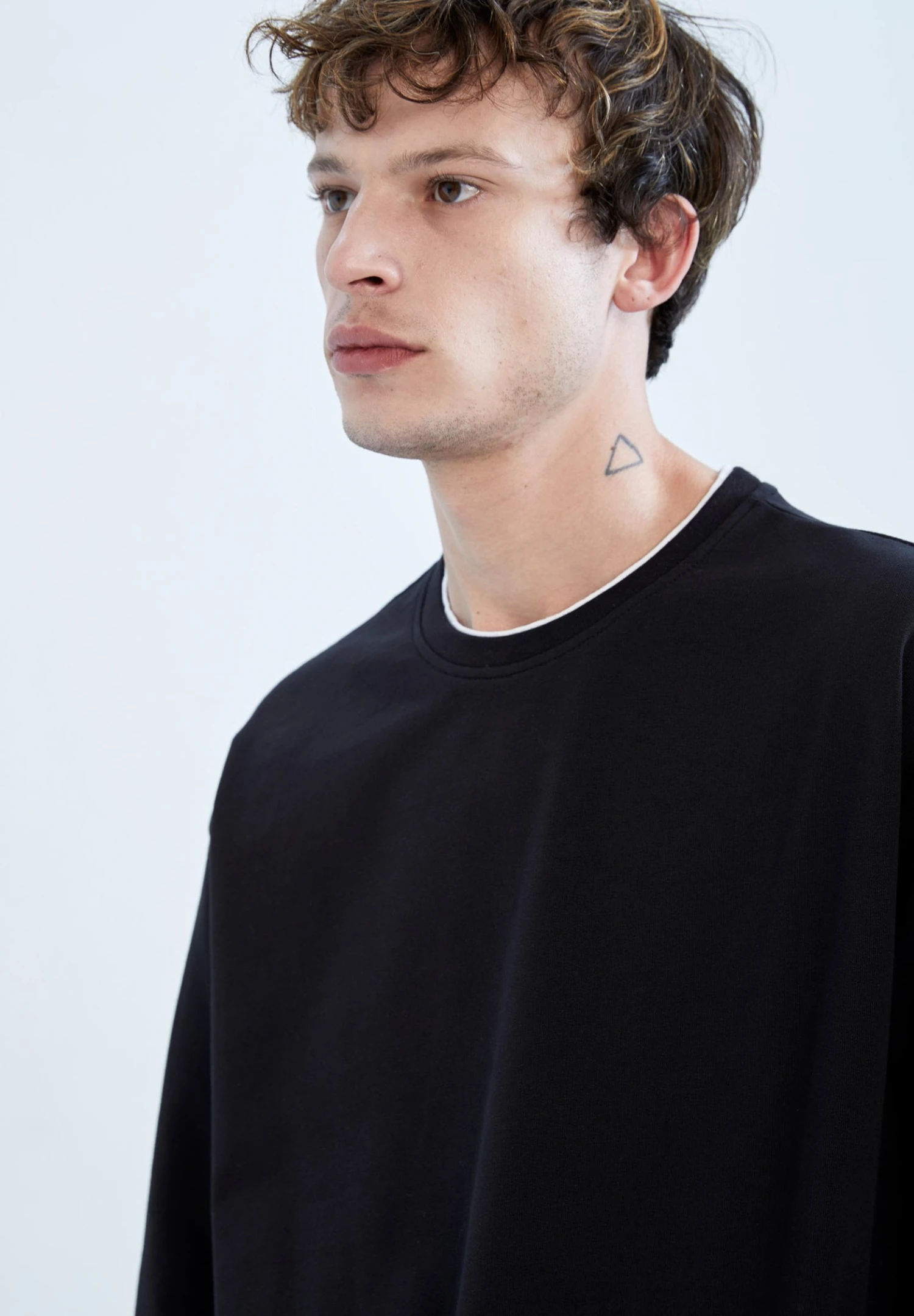 DeFacto Oversize Fit- Sweater - Black 6 DeFacto Oversize Fit- Sweater - Black - Afbeelding 4