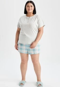 DeFacto Set - Pyjama - Grey 7 DeFacto Set - Pyjama - Grey -DeFacto 9096c3142d1d43b2a614b106494693ff