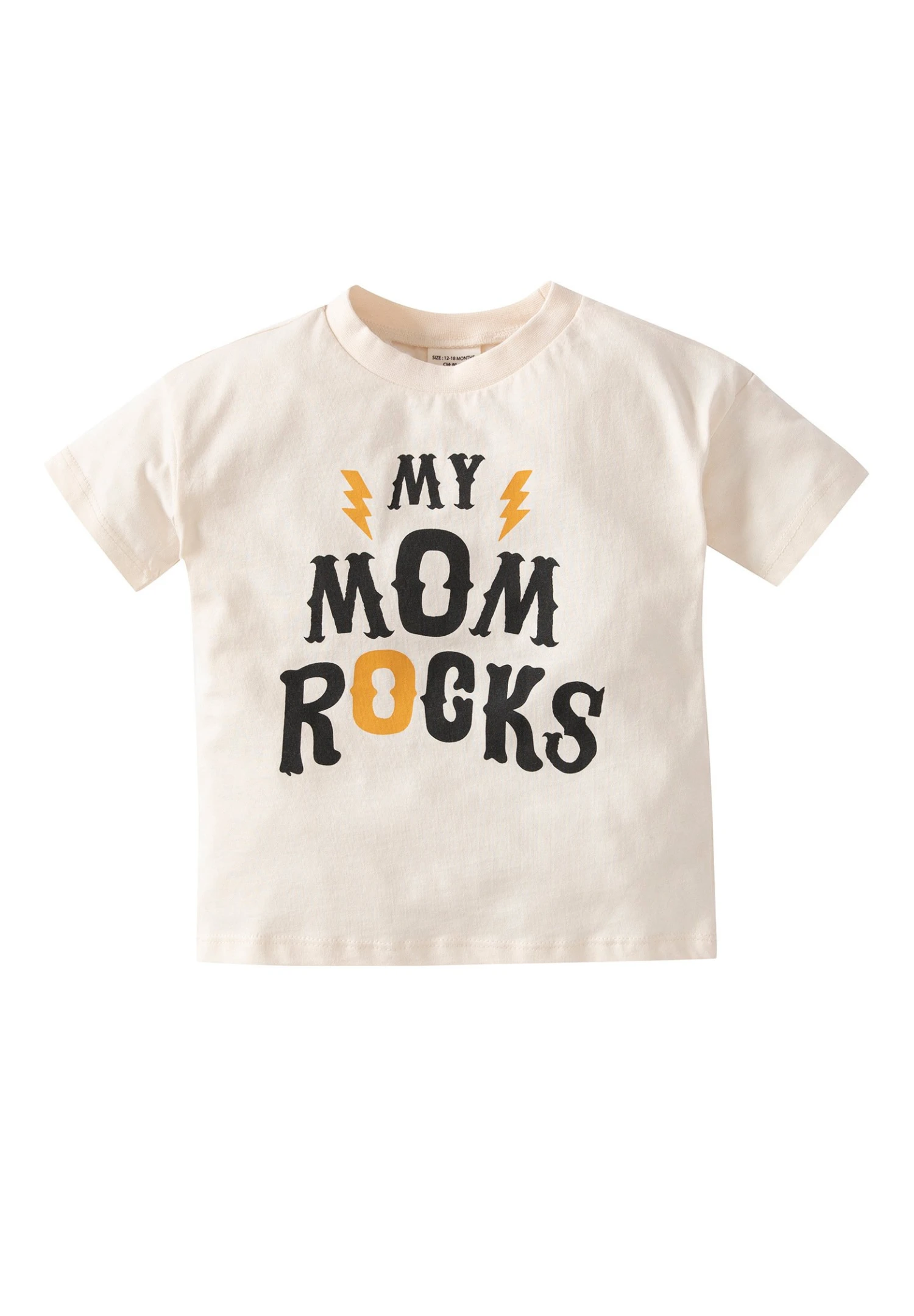 DeFacto Regular- T-Shirt Print - Ecru 3 DeFacto Regular- T-Shirt Print - Ecru