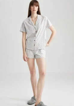 DeFacto Regular Fit- Pyjama - Grey