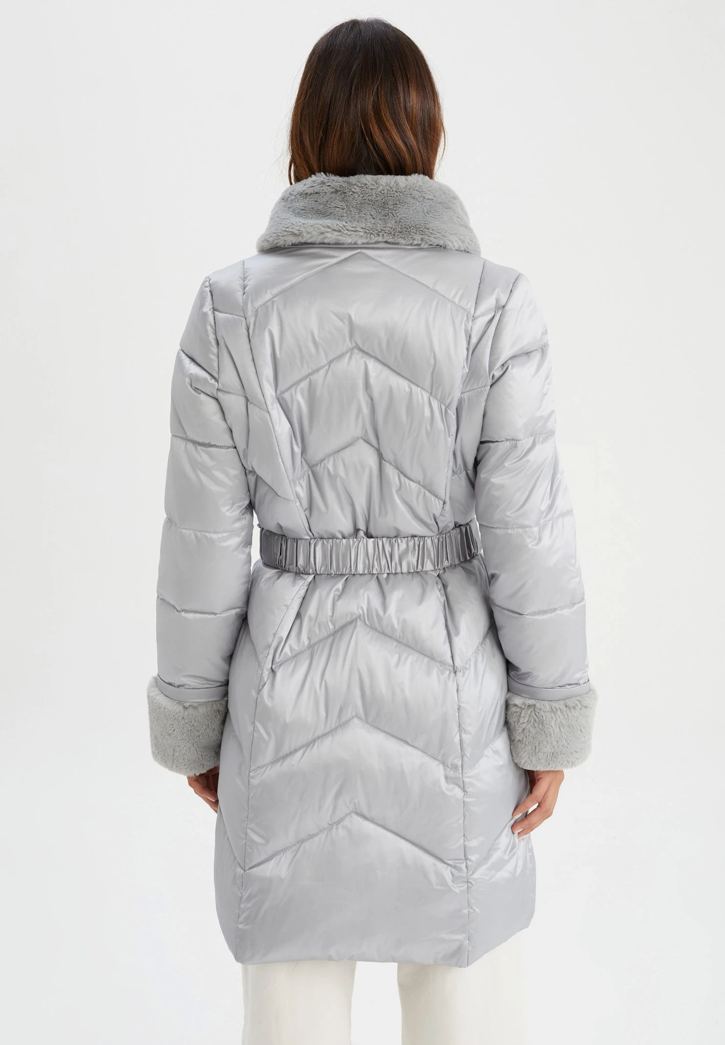 DeFacto Regular Fit - Winterjas - Grey 5 DeFacto Regular Fit - Winterjas - Grey - Afbeelding 3