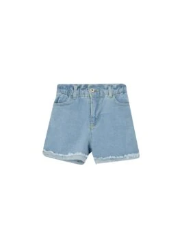 DeFacto Paperbag- Jeansshort - Blue